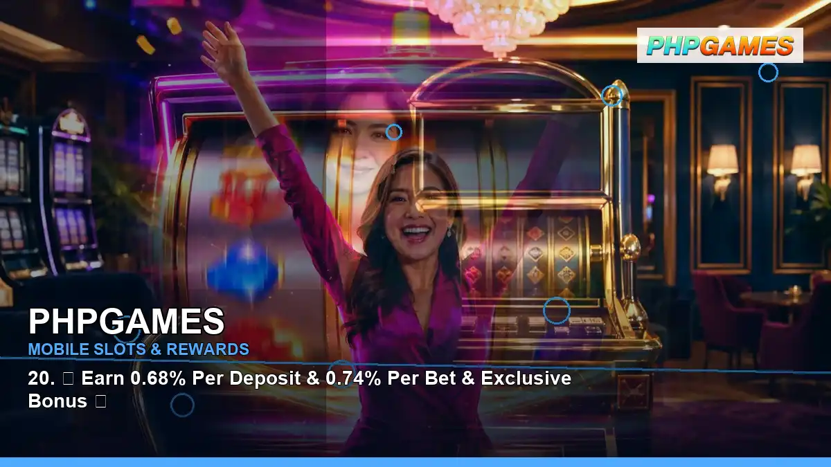 PHPGAMES high-energy mobile casino app in a right close-up layout for Philippine players